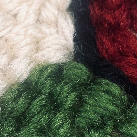 VTG Doll House Rug Handmade Hooked Circular 7” 1920's - 1930's 20s 30s - Picture 13 of 16